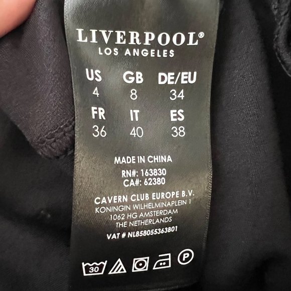 NWT Liverpool Maternity The Legging Black 4 / 27 - Picture 9 of 10